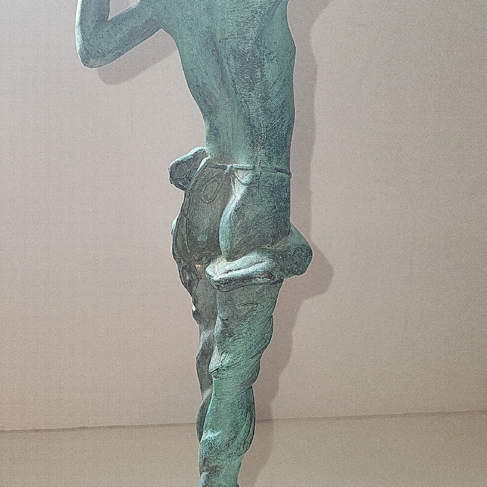 Cast Iron Garden Statue - Picture 5 of 7